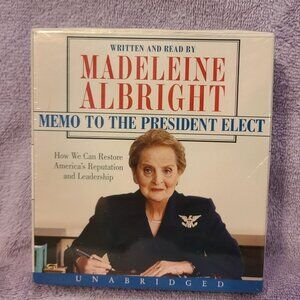 Madeleine Albright: Memo to the President Elect (Audio CD, 2008) NEW Sealed
